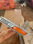 1968-72 Ford F250 Truck Exterior Front Hood Side Marker Light Lens Trim Emblem. Fixed Price $39.99.