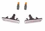 Front Left & Right Side Marker Lights White Lens For Bmw. Fixed Price $63.99.