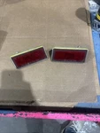Gm 1974 - 1982 Corvette 362957 / 362958 Red Left & Right Rear Side Makers. Fixed Price $24.40.