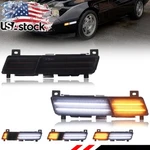 2X Smoke Dynamic Amber Led Front Signal Side Marker Lights For 84-87 Corvette C4. Fixed Price $126.99.