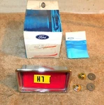 1970 1971 Ford Thunderbird Landau Nos Lh Rear Quarter Side Marker Lamp. Fixed Price $169.00.