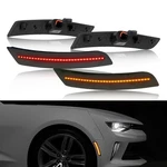 Smoke Led Strip Side Parking Light Marker Amber/red Fit For 16-21 Chevy Camaro. Fixed Price $29.99.