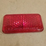Lucas Square Red Side Reflector Oem 22 Sae A69 Morris Minor Mgb. Fixed Price $14.99.
