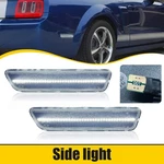 2X Auxito Side Marker Rear Left Right 2005-2009 Ford Mustang 4R3Z15A201AA. Fixed Price $18.04.