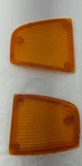 1971 1972 Corvette Amber Parking Light Lens Turn Signal Trim Cover Molding Pair. Fixed Price $49.49.