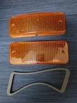 Jaguar Mgb Nos Lucas Front Signal Lens. Fixed Price $35.00.