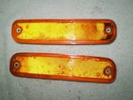 Pair Of 1973-1980 Chevy Gmc Pickup Truck Side Marker Lights Amber Lens #1. Fixed Price $24.99.