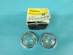 Nos Pair Gm 53 54 55 56 57 58 60 61 Corvette Parking Light Lamp Lens 5936929. Fixed Price $99.95.