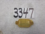 1965 To 1969 Gm Chevy, Pontaic License Plate Lamp Lens #5955195. Fixed Price $20.00.