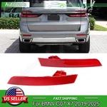 2PCS Rear Bumper Warning Lamp Reflector Left & Right Side For 2019-25 Bmw X7 G07. Fixed Price $69.99.