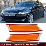 Fit For Bmw F10 2011-2016 Front Bumper Reflector Side Marker Light Lamp Yellow. Fixed Price $24.22.