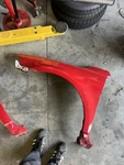 MAZDASPEED6 2006-2007 Front Fender Driver Side Velocity Red Mica 27A Oem. Fixed Price $180.00.