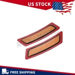 63147203266 For 2011-2016 Bmw F10 5 Series Front Bumper Reflectors L+r Amber. Fixed Price $13.99.