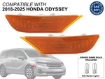 Side Marker Lamps Fits 2018-2025 Odyssey With Bulb 33800THRA01 33850THRA01 Pair. Fixed Price $28.84.