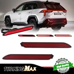 For Toyota RAV4 2019-2024 Pair Led Rear Fog Bumper Brake Light Red Tail Lamp Kit. Fixed Price $19.99.