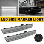 2* For 2015-2022 Dodge Challenger Front Bumper Reflector Side Marker Light Clear. Fixed Price $18.99.