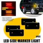 Smoked Front+rear Led Side Marker Lights For 1999-14 Mercedes G550 G63 W463. Fixed Price $39.89.