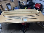 72-80 Dodge D100 W100 Truck Chrome 5 Pc Windshield Trims Surround Window. Fixed Price $395.00.