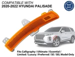 Front Fender Reflector For 2020 - 2022 Hyundai Palisade Driver Side 921A1S8000. Fixed Price $27.55.