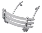 "art Deco" Bumper Grill For Harley Front Fender 1934 - 1957 "cheese Cutter". Fixed Price $148.00.