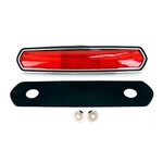 Mustang Quarter Marker Reflector With Chrome Trim Late Style 1968. Fixed Price $57.95.