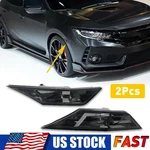 Auxito For 2016-21 Honda Civic Smoked Side Marker Turn Signal Light W/ Led Bulbs. Fixed Price $17.95.