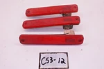 (3) Oem 1973 1979 Ford Truck Bronco Red Marker Lights Sae AP2 73TK 1978 C53-12. Fixed Price $28.95.