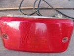 1978 To 1980 Dodge Van Red Rear Side Lamp With Pigtail P/n. 408544R Good Used. Fixed Price $20.00.