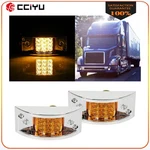 2X 12 Led Amber Side Marker Turn Light For Pickup Truck Lorry Peterbilt. Fixed Price $15.99.