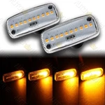 Fit Jeep Compass Commander Grand Cherokee Clear Dynamic Led Side Marker Lights. Fixed Price $18.24.