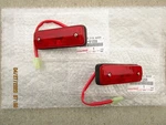 Fits: 81 - 84 Toyota Starlet Rear Left + Right Side Marker Light Set Oem New. Fixed Price $88.19.