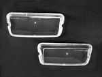 1969 Cougar Front Turn Signal Lenses (pr) Also Fit 1970 Mach & 69-70 Shelby. Fixed Price $48.00.
