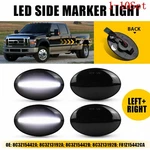 Smoke Amber Led Fender Marker Side Light Fit 99-10 Ford F350 F450 Superduty 1-10. Fixed Price $21.84.
