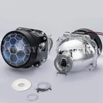 2.5'' H1 Blue Bixenon Hid Honeycomb Projector Lens Fit H4 H7 Car Headlight. Fixed Price $39.78.