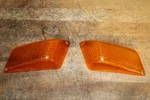 Bmw E9 3.0CS Sidler Euro Spec Left And Right Turn Signal Lens Oem. Fixed Price $450.00.