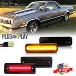 4X Smoke Led Front & Rear Side Marker Lights For 1978-1987 Camino Caballero. Fixed Price $39.99.