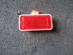 1971 1972 1973 Ford Mustang Mach Rear Sidemarker Light Lens D1ZB-15A459-AA. Fixed Price $19.99.