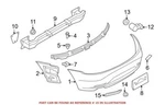 Genuine Oem Rear Passenger Right Reflector Panel For Bmw 63147191768. Fixed Price $35.92.