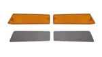 1215-70L Mopar 1970 Dodge Coronet And Charger Front Side Marker Lenses. Fixed Price $57.95.