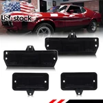 4X Smoked Front & Rear Bumper Side Marker Lights 1971 1972 1973 Ford Mustang. Fixed Price $59.99.