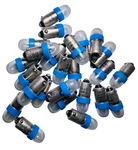 Pinball Arcade T11 BA9S Lamp Bayonet Base 2SMD Led Bulb Light 25 Each New Blue. Fixed Price $14.99.