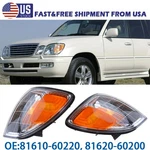 For Lexus LX470 4.7L 1998-2006 Side Marker Lamp Corner Turn Signal Lights Lens. Fixed Price $65.95.