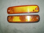 Pair Of 1973-1980 Chevy Gmc Pickup Truck Side Marker Lights Amber Lens #3. Fixed Price $24.99.