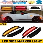 For 2016-2022 Mazda Miata MX-5 4X Led Front Rear Smoked Yellow +red Marker Lamp. Fixed Price $34.19.