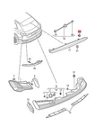Genuine Audi E-tron Gea Rear Light Reflector Right 4KE945702. Fixed Price $62.60.