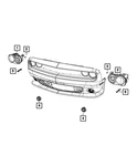 Genuine Mopar Side Marker Lamp Right 68319390AA. Fixed Price $45.51.