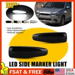 Smoke Led Front Signal Fender Lights Blinker Fit Lancer X Evo Mirage Outlander. Fixed Price $15.19.