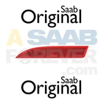 Saab 9-3 Rear Bumper Reflector Driver Left 2008-2011 New Genuine Oem 12770170. Fixed Price $29.99.