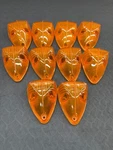 Lot Of 10X Weldon 0213406 Replacement Lens Amber Light Cover For Bluebird Bus. Fixed Price $35.16.