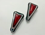 1968 Gto Lemans Rear Side Marker Lenses Assembly Pair Bezel Housing Gasket. Fixed Price $94.99.